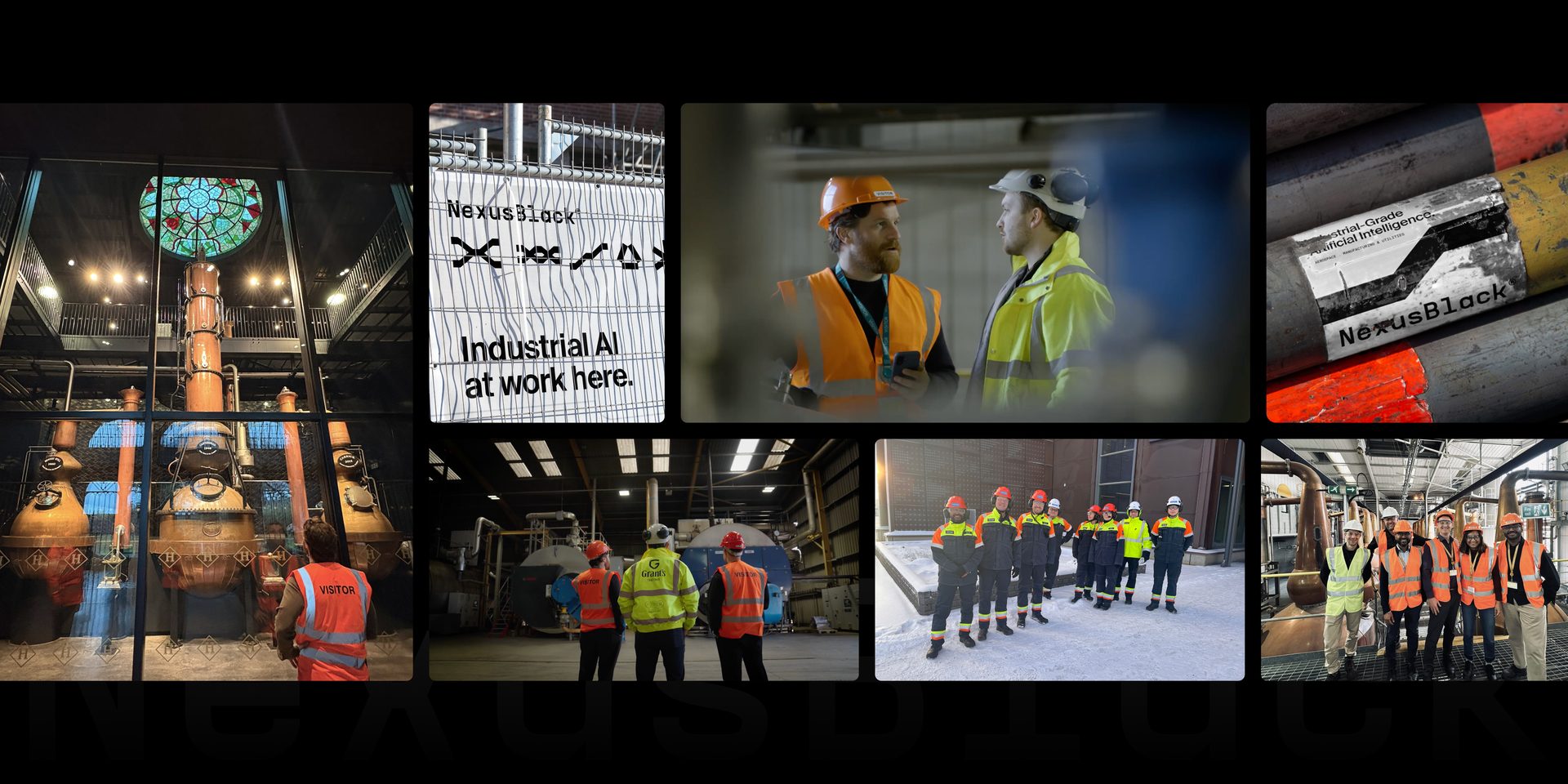 Nexus Black AI engineers on site at customer facilities